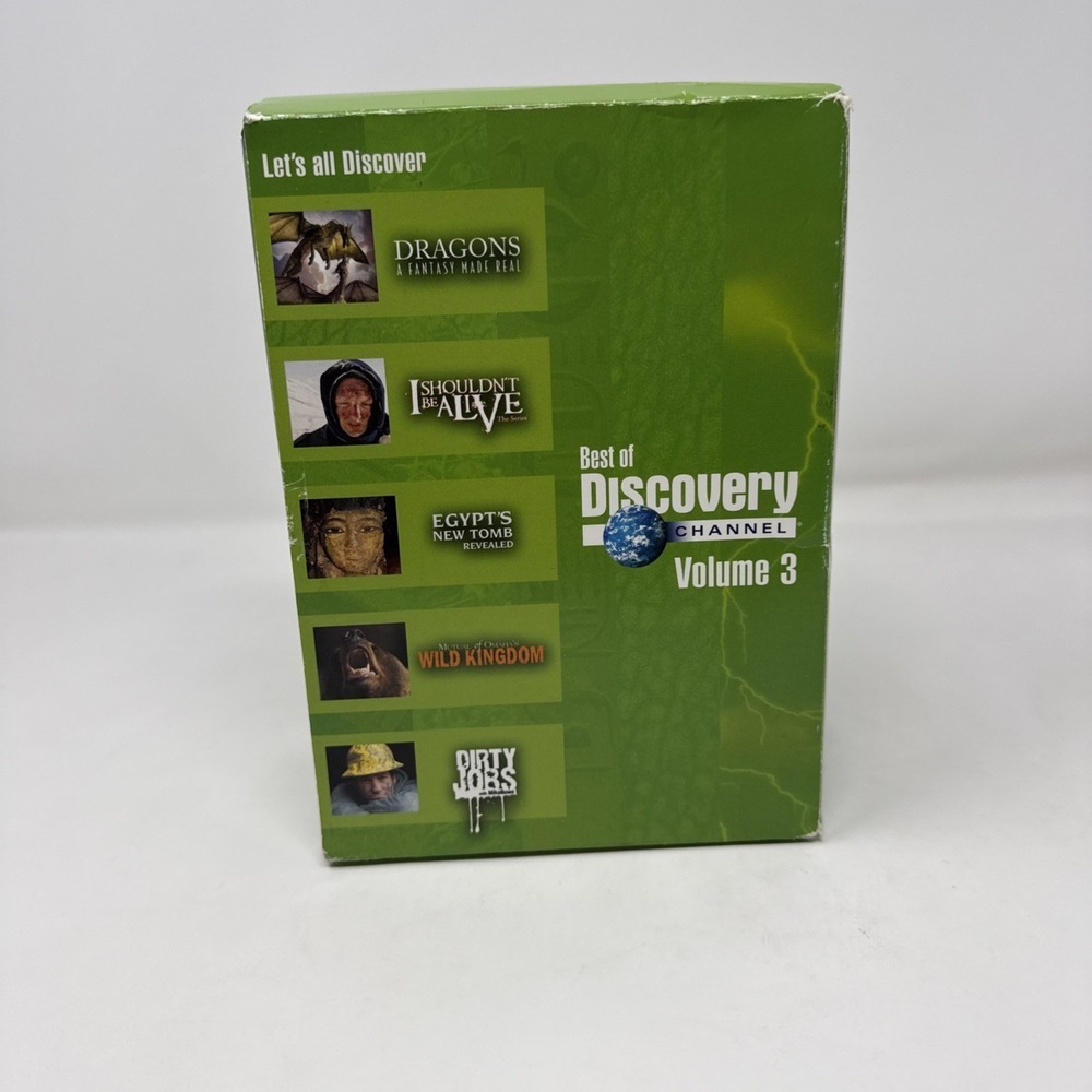 Best of Discovery Channel Volume 3 DVD Box Set of 5